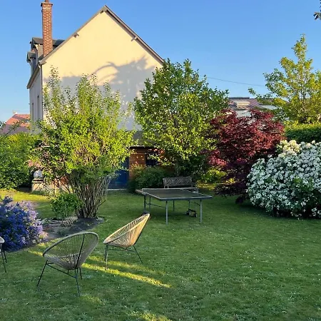 Le Petit Poisson Rouge, Parking Prive, Et Jardin Semesterbostad *